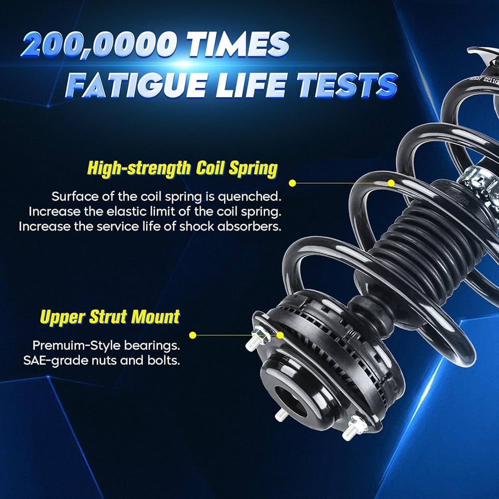 アスフォー・クリスタル使用 ドルジャン.Dolugan Amazon.com: Front Strut Shock Assembly for Dodge Grand